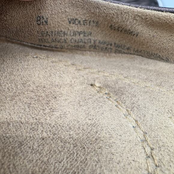 Naturalizer‎ N5 Comfort Flats Womens Size 8 N Narrow Violette Bronze Leather - Picture 2 of 9